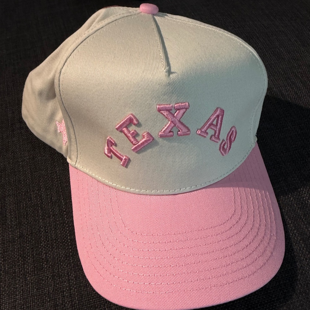 Pink Texas Trucker Hat